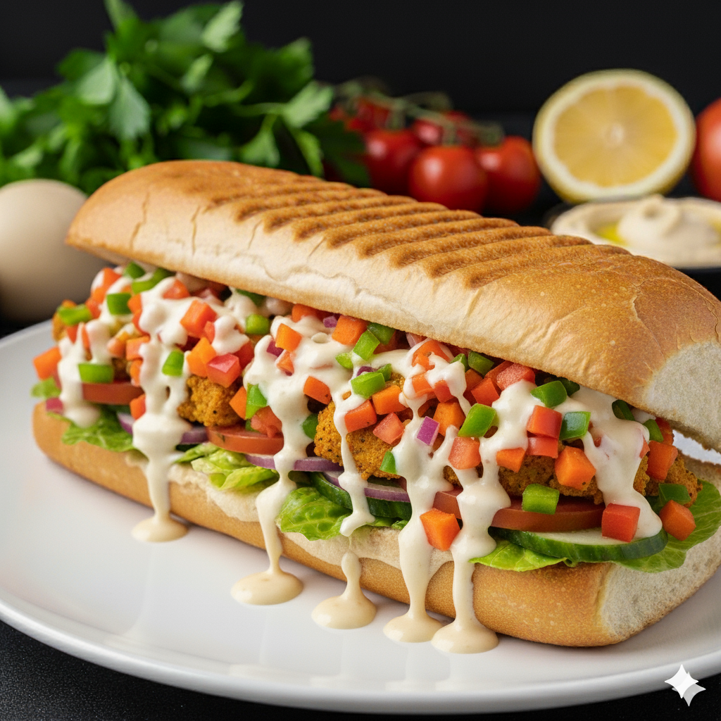 The Veggie Cheesey Panini