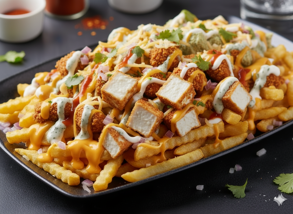 Creamy Paneery Fries